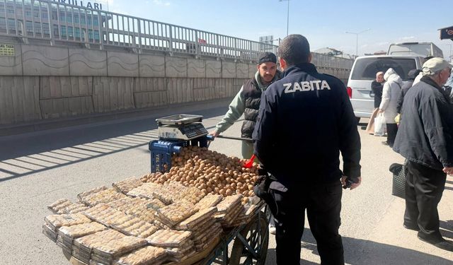 Çiftlikköy’de Seyyar Satıcılara Zabıta Denetimi: Kurallara Uymayanlara Ceza
