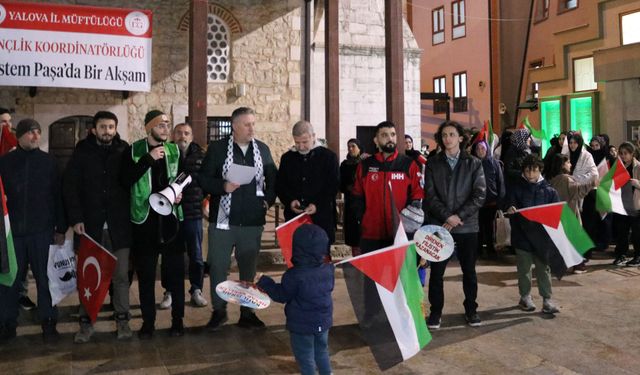 “Aksa’ya Sahip Çık” Çağrısı: Mescid-i Aksa ve Gazze İçin Sert Basın Açıklaması