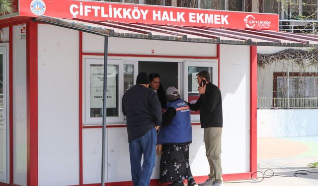 Çiftlikköy’de Halk Ekmeğe Yoğun Talep: Mart Ayında 28 Bin Adedin Üzerinde Satış Yapıldı