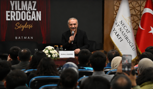 Yılmaz Erdoğan, Batmanlı Sanatseverlerle Buluştu