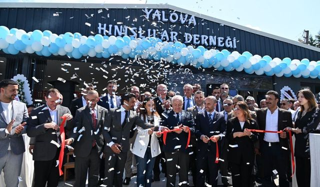 Yalova Hınıslılar Derneği Yeni Yerinde Hizmete Açıldı