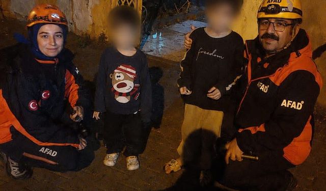 Sugören Köyü’nde çöken odunlukta mahsur kalan vatandaş kurtarıldı
