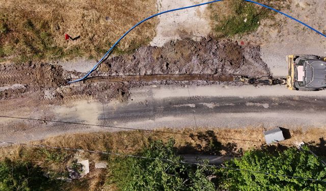 Aktoprak Köyü'nde İçme Suyu Altyapısı Yenileniyor: 3 Kilometrelik Şebeke ve Yeni Su Deposu