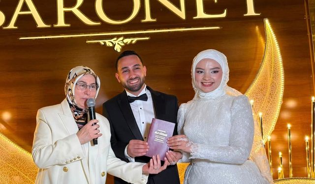 Ahsen Simge Şahin ile Mehmet Ali Bezcioğlu Dünyaevine Girdi! Yalova'nın Görkemli Düğününe 1200 Davetli Katıldı