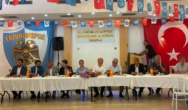 Dernek Başkanları, Erzurum Konfederasyonu öncülüğünde Altınova da buluştu