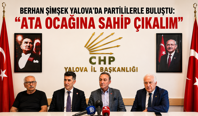 Berhan Şimşek Yalova'da Açıklamalarda Bulundu