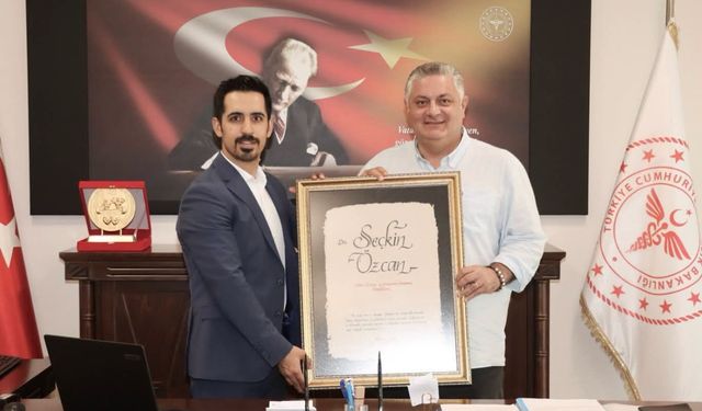 Yalova Eğitim ve Araştırma Hastanesi Başhekimi Dr. Öğr. Üyesi Seçkin Özcan’a Hayırlı Olsun Ziyareti