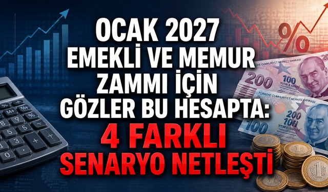 Emekli ve Memur Zammında 4 Farklı Senaryo