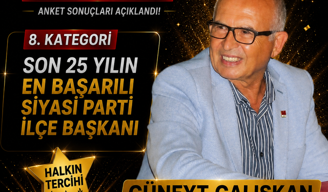 Son 25 Yılın En Başarılı Siyasi İlçe Başkanları Açıklandı!