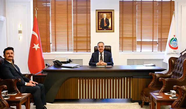 Yalova Valisi Dr. Ahmet Hamdi Usta’dan İl Dışına Atanan ve Görevini Tamamlayan İsimlere Kabul