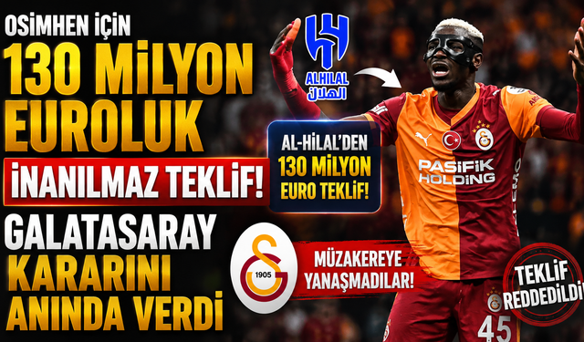 Osimhen İçin 130 Milyon Euroluk Dev Teklif