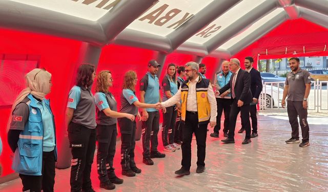 Yalova Sahra Hastanesi Hazır Hale Getirildi: 680 Metrekareye Çıkacak