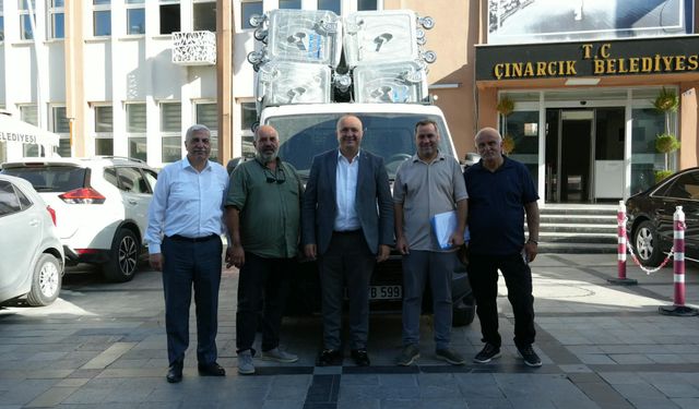 Çınarcık Belediyesi’ne Çevreci Belediyeler Birliği’nden Hibe Desteği