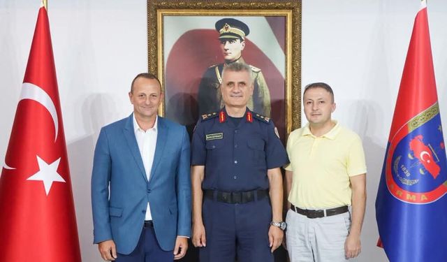 Tümgeneral Mustafa Bakçepınar’a Bursa İl Jandarma Komutanlığı’nda Ziyaret