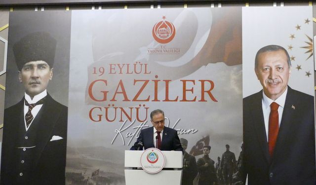 Yalova’da Gaziler Günü’nde Anlamlı Buluşma ve Tören