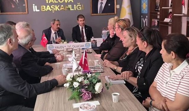 İYİ Parti Genel İdare Kurulu Üyesi Mustafa Veysel Güldoğan Yalova’da
