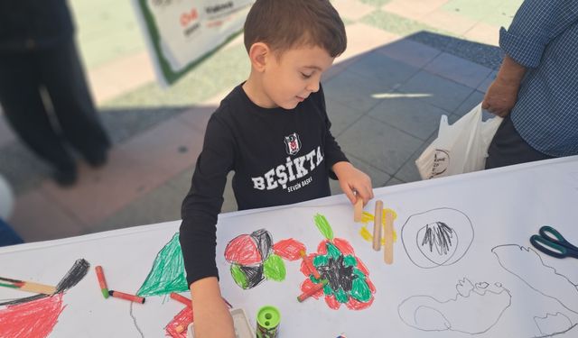 Filistinli Çocuklar İçin Çiz Etkinliği: Çocuklardan Gazze’ye Umut Mesajı