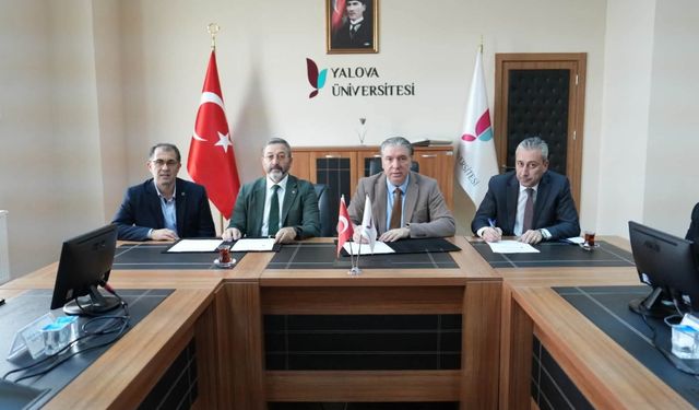 Yalova Üniversitesi 7 Sanayi Kuruluşuyla Protokol İmzaladı