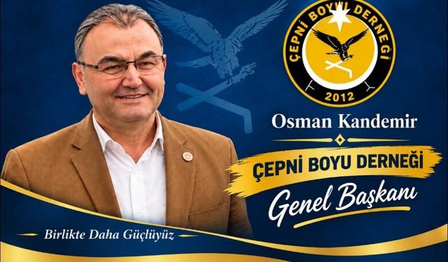 Çepni Boyu Derneği’nde Osman Kandemir dönemi