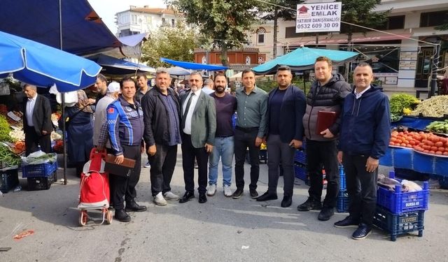 Çınarcık Pazarında Teraziler Mercek Altına Alındı