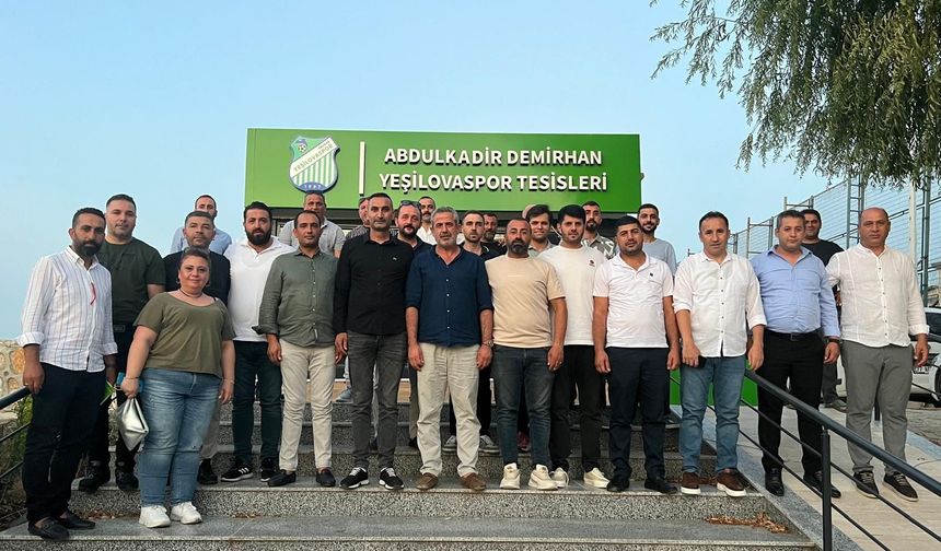 Yeşil Yalova Spor’da yeni yönetim sevinci: Demirhan Onursal Başkan