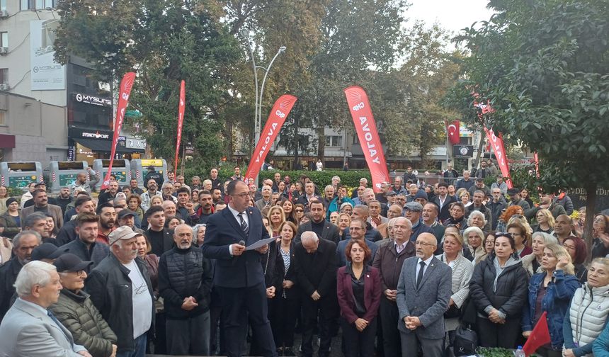 Yalova’dan Ahmet Özer’e destek açıklaması