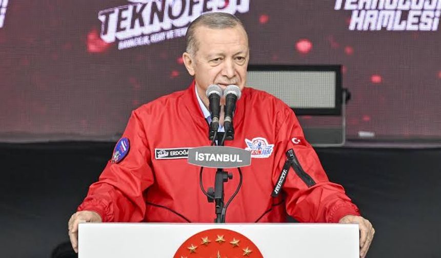 Cumhurbaşkanı Erdoğan, TEKNOFEST'te Teknoloji Tutkunlarıyla Buluştu