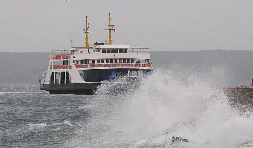 İDO’nun Yalova seferlerini fırtına vurdu