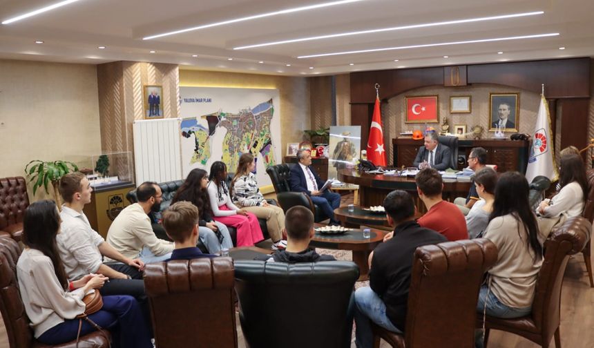 Gençlik Köprüsü Projesi Kapsamında Alman Öğrenciler Yalova’da Ağırlandı