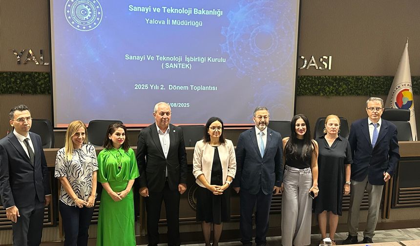 SANTEK Sanayi ve Teknoloji İş Birliği Kurulu 2025 Yılı 2. Toplantısı Yapıldı