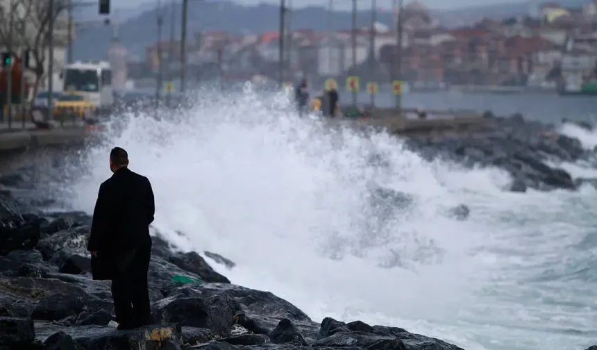 Marmara’da Fırtına Uyarısı