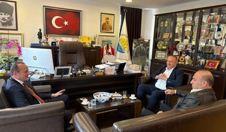 Başkan Avni Kurt, Adil Yele’yi Ağırladı