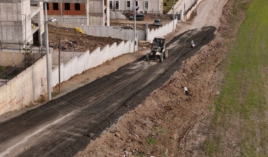KYK Kız Yurdu Yolunda Bakım Çalışması Başladı