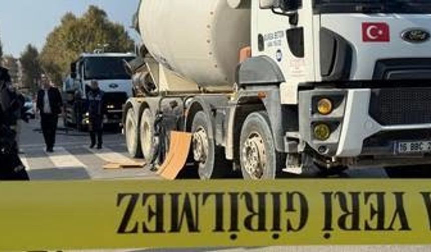 Yalova’da Yaya Geçidinde Kaza: 86 Yaşındaki Kadın Beton Mikseri Altında Can Verdi