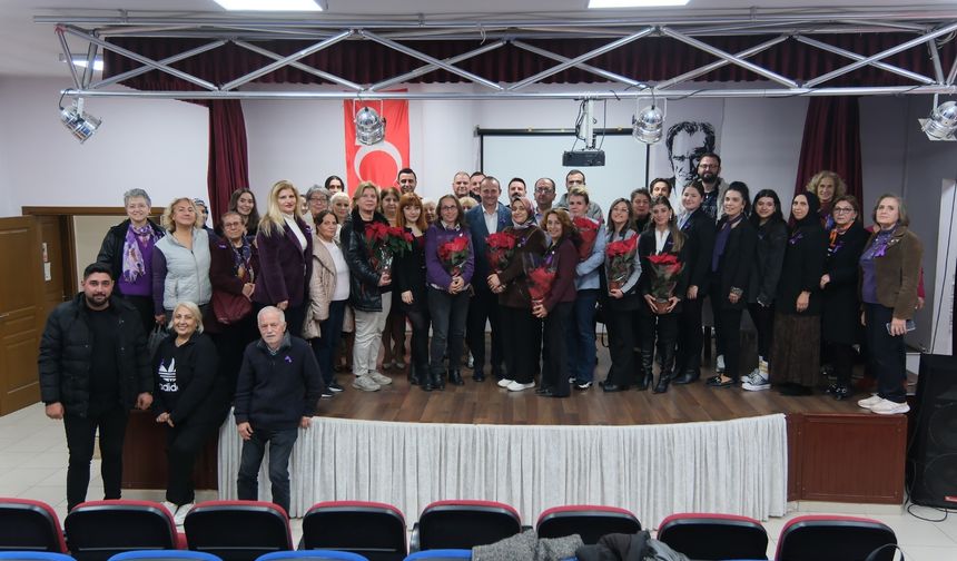 Çiftlikköy’de “Kadına Yönelik Şiddete Hayır” Mesajı Yükseldi