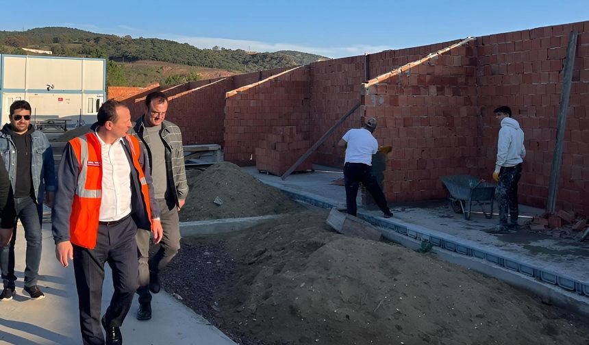 Başkan Yele, Yeni Hayvan Bakımevi Projesinin 2. Etabını Yerinde İnceledi