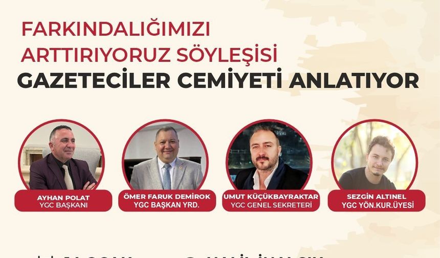 Gazeteciler Cemiyeti KATFA-DER Söyleşisinde: Dijital Çağda Gazeteciliğin Geleceği Konuşulacak