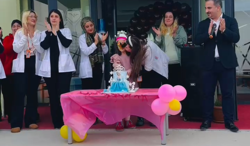 Şehit Polisin Kızına Yalova’da Duygulandıran Doğum Günü Sürprizi