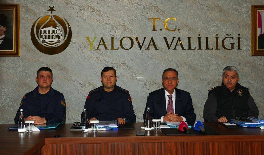 Valisi Usta, Güvenlik Verilerini Açıkladı