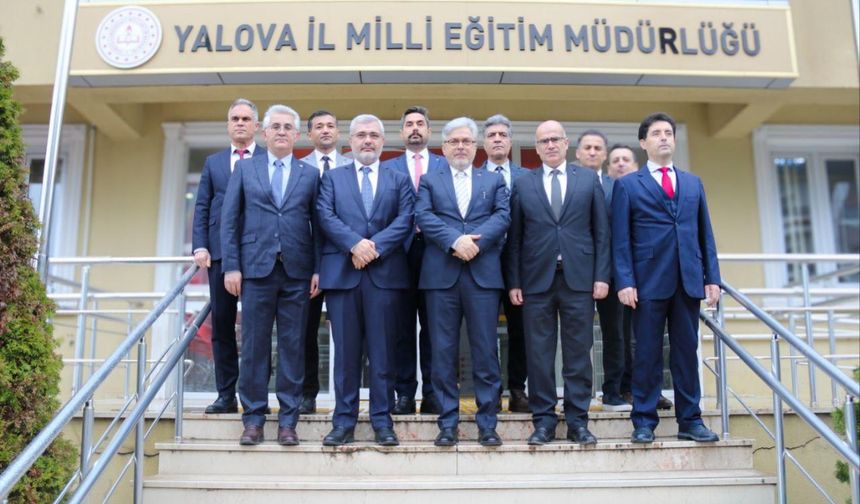 Millî Eğitim Bakan Yardımcısı Yelkenci’den Yalova’ya Eğitim Ziyareti