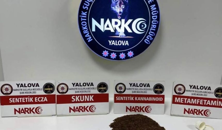 Yalova’da Narkotik Operasyonu: 2 Tutuklama, Yüklü Miktarda Uyuşturucu Ele Geçirildi