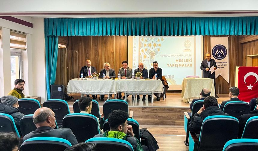 Yalova’da Anadolu İmam Hatip Liseleri Mesleki Yarışmalar İl Finali Gerçekleştirildi