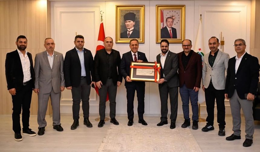 Vali Usta’ya Hayırlı Olsun Ziyaretleri