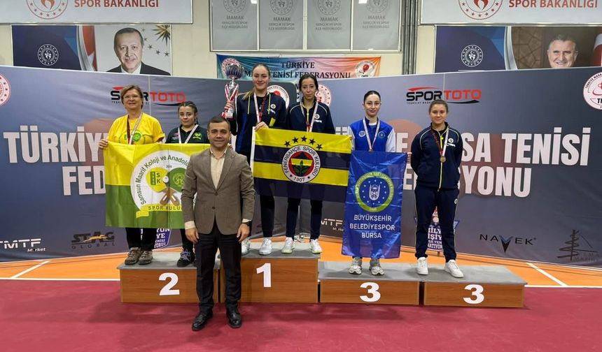 Fenerbahçeli Ece Haraç’tan Türkiye Şampiyonluğu