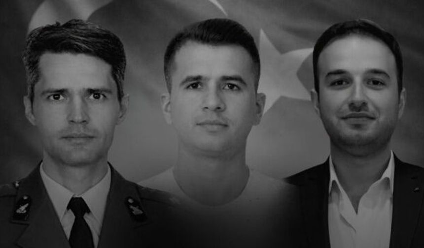 Üç Şehidimizin Kimlikleri Açıklandı