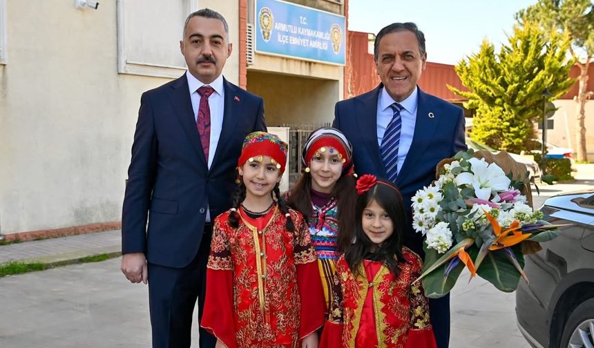 Yalova Valisi’nden Armutlu’ya Ziyaret: Kamu Hizmetlerinde Koordinasyon Vurgusu