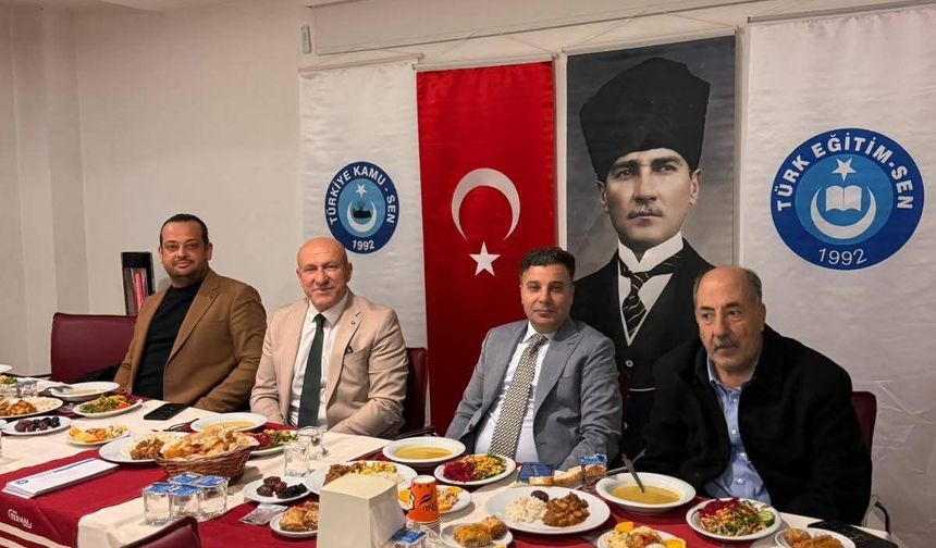 Türk Eğitim-Sen Yalova Şubesi İftar Programında Birlik ve Dayanışma Mesajı