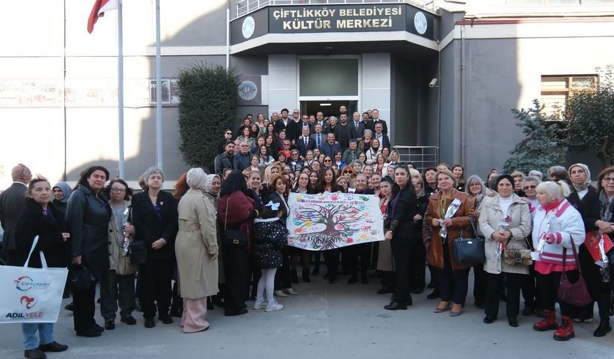 CHP Çiftlikköy’den Kadınlar Günü’nde Anlamlı Program
