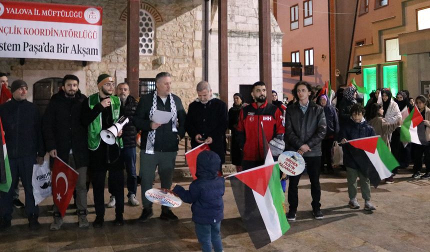 “Aksa’ya Sahip Çık” Çağrısı: Mescid-i Aksa ve Gazze İçin Sert Basın Açıklaması