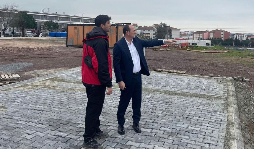 Çiftlikköy’de Afet Lojistik Merkezi Kuruluyor: 20 Konteyner Teslim Alındı